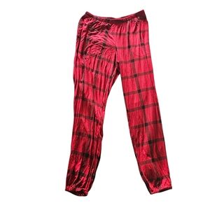 Soma Red Plaid Pajama Pants Soft Lounge Sleepwear Size S
